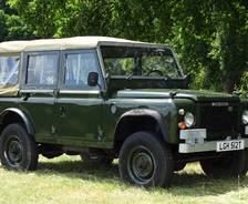 1978 Prototype Land Rover 100” for French and Swiss army evaluation
