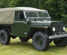 Military: 1966 Land Rover 110” Air-portable Gun Tractor Prototype