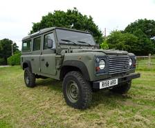 Military: 1998 Land Rover 110 Wolf Canadian trials vehicle
