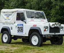 1986 Ninety Armed Forces Rally Team vehicle