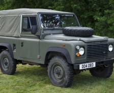 Military: 1992 Defender 90 final build under the British Army contract
