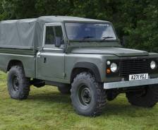 Military: 1984 Land Rover 110” Hi-Cap Army Evaluation Vehicle