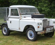 1972 Series III winch cable installation vehicle