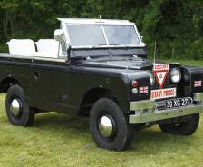 1968 Land Rover Series IIA 88” Ceremonial and Parade vehicle