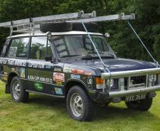 Range Rover: 1971 Range Rover British Trans-Americas Expedition vehicle