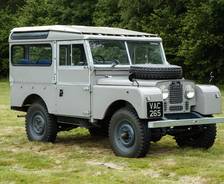 Series I: 1956 Land Rover Series I 86” 2.25 engine test vehicle