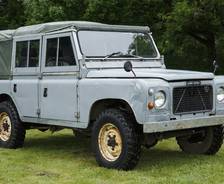 1976 Prototype 100”coil-sprung Land Rover