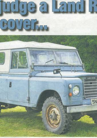 Don't judge a Land Rover by its cover...