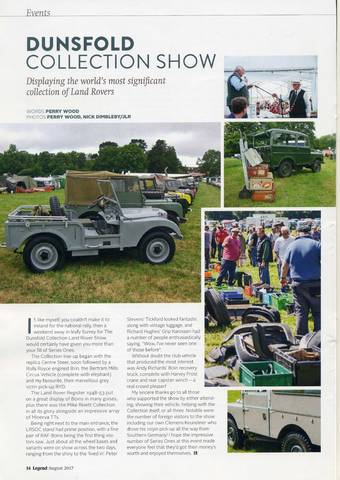 Dunsfold Collection Show