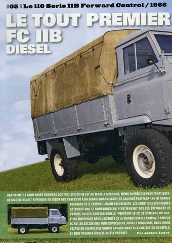 Le tout premier FC IIB diesel