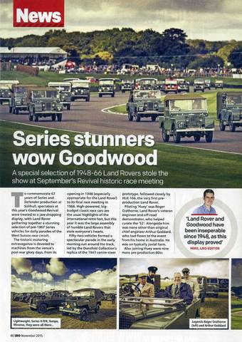 Series stunners wow Goodwood