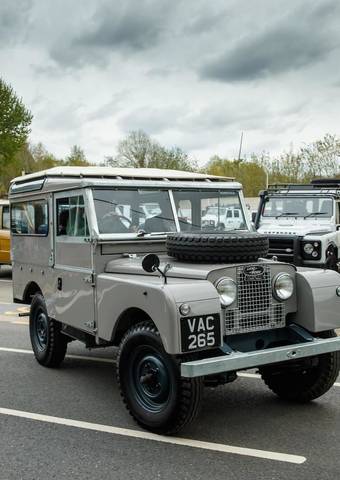Driven: Land Rover Series 1 on the 70th anniversary convoy
