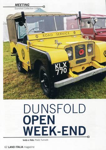 Dunsfold Open Weekend
