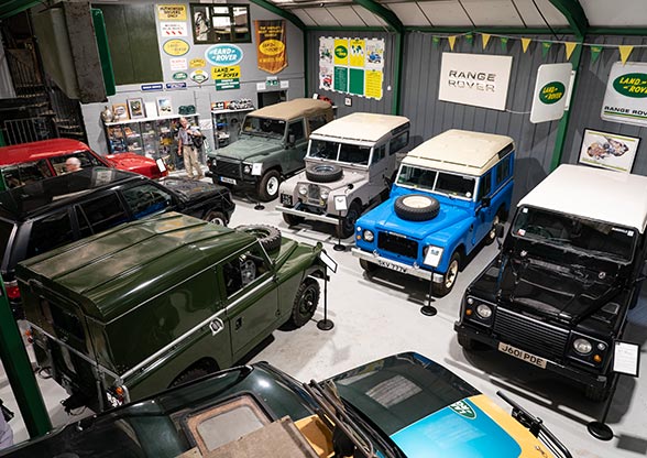 The Dunsfold Collection Land Rover museum