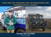 An Evening With… Graeme Aldous, First and Last Overland, and the rediscovery and resurrection of ‘Oxford’.