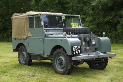 We are delighted to welcome our friends from the Land Rover Series One Club to the Show!